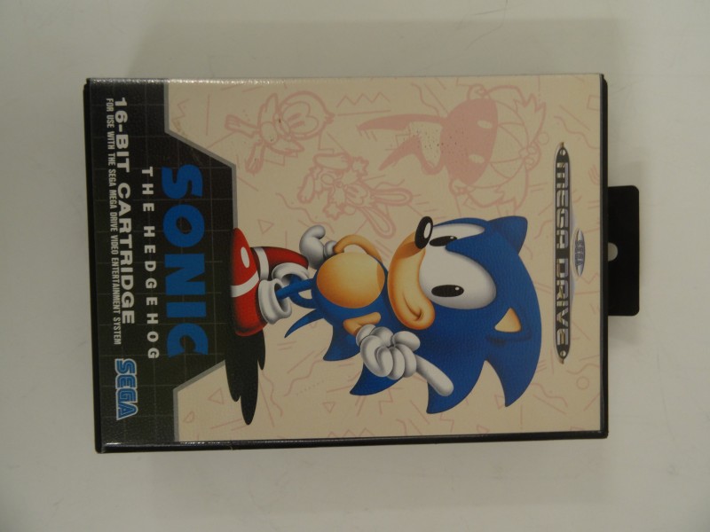 Sega 16-bit cartridge Sonic the Hedgehog 1991