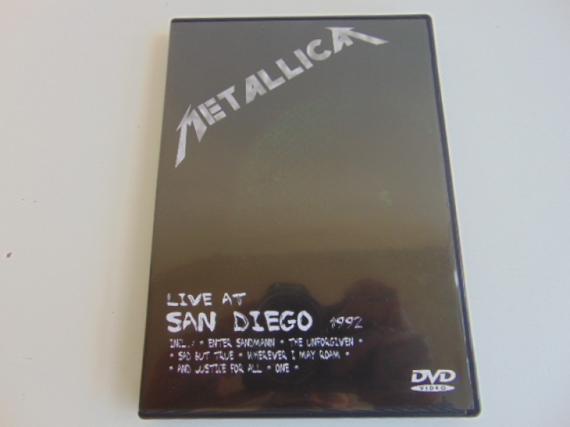 DVD, Metallica: Live At San Diego 1992, 2005