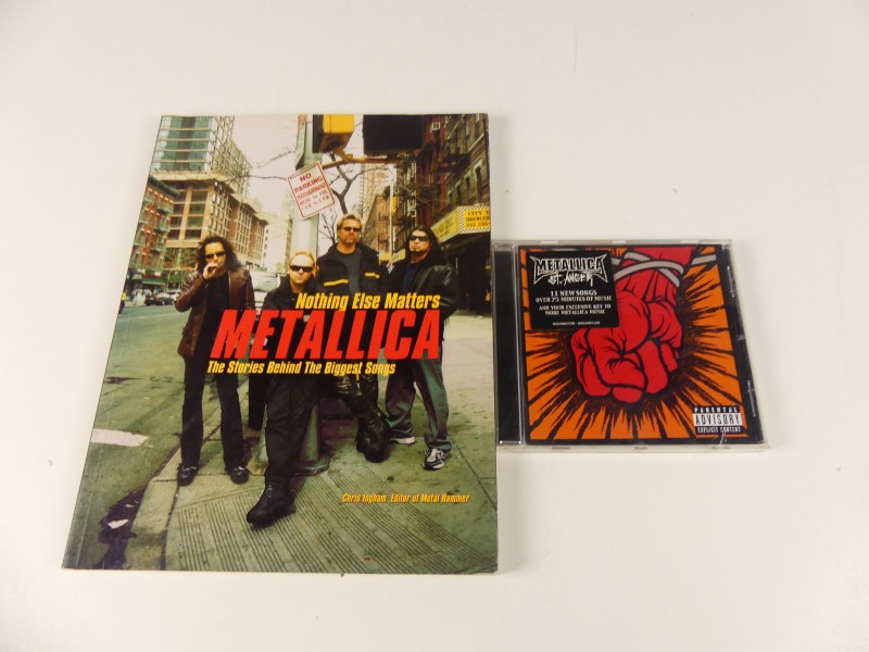 Metallica Boek En CD - Kringwinkel