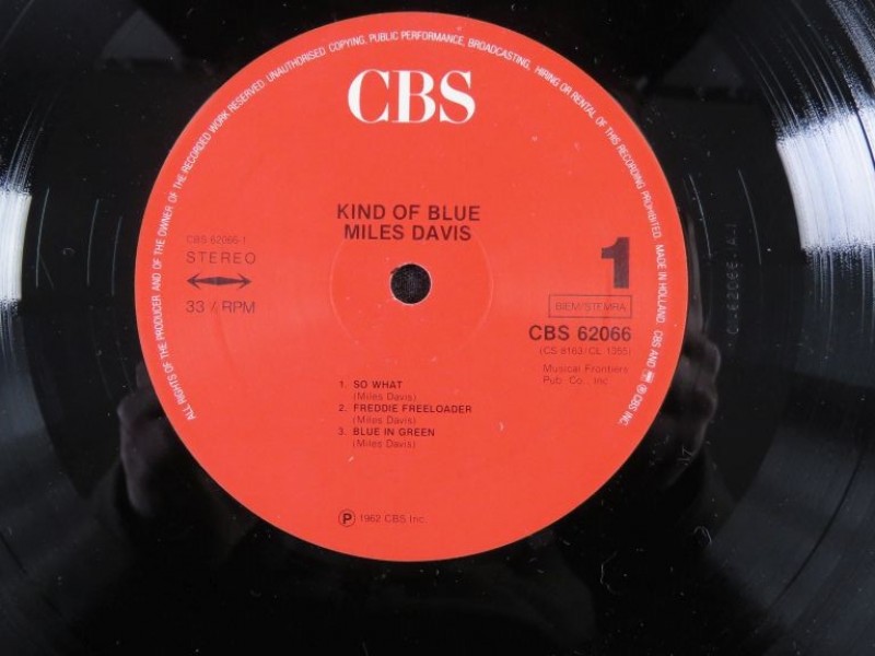 Lp - Miles davis - Kind of blue