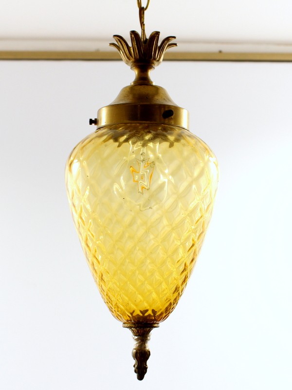 Hollywood Regency Pineapple Hanglamp