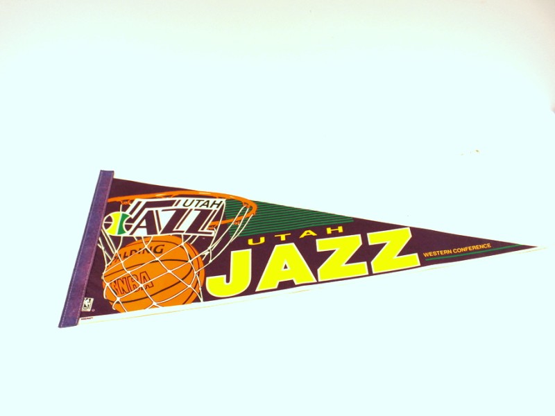 Vintage NBA Vlag "Utah Jazz"
