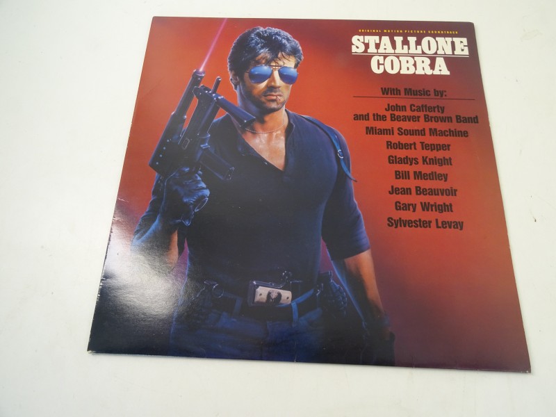 LP Soundtrack Cobra, 1986