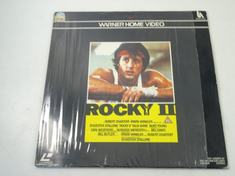 Laserdisc Rocky II, 1982