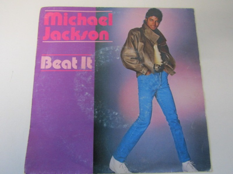 Single Michael Jackson, Beat It/Get On The Floor,1982