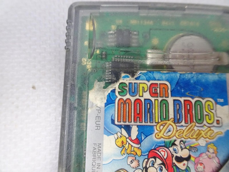 Gameboy Color Super Mario Bros Deluxe (getest en werkt)