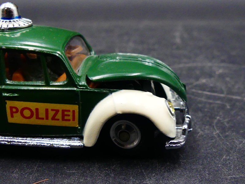 Vintage Corgi Toys Volkswagen European Police Car N° 492