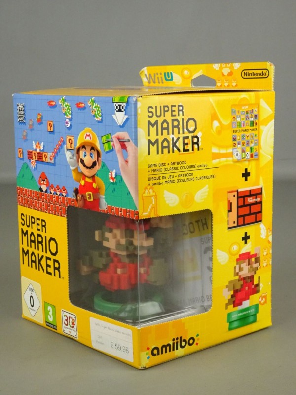 Super Mario Maker [Amiibo Bundle] PAL Wii U