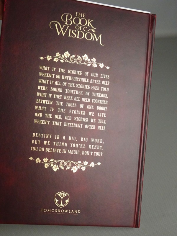 Tomorrowland book of wisdom