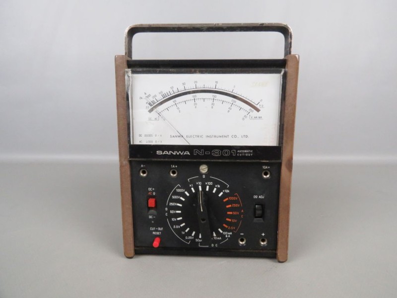 Sanwa N-301 vintage multimeter