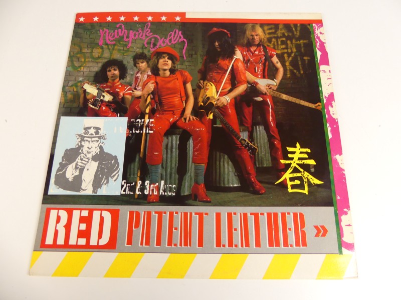 New York Dolls - Red patent leather LP