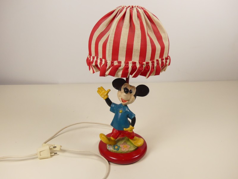 Mid Century Mickey Mouse Lamp