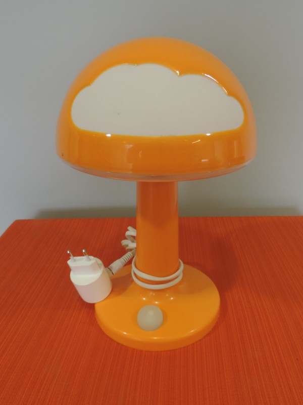 Beangstigend Vlieger deksel Vintage Ikea Skojig lamp (oranje) - De Kringwinkel