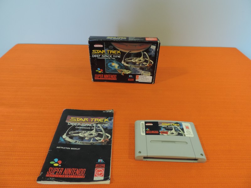 Super Nintendo (SNES) Game: Star Trek Deep Space Nine