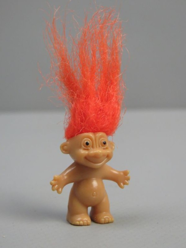 Vintage Russ Troll Doll Red Hair
