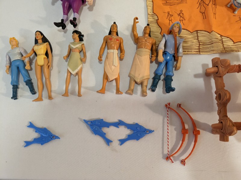 Pocahontas set [Mattel]