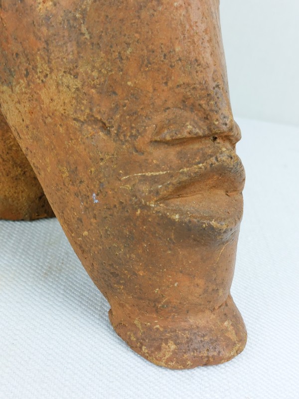 Terracotta mannenhoofd uit Afrika