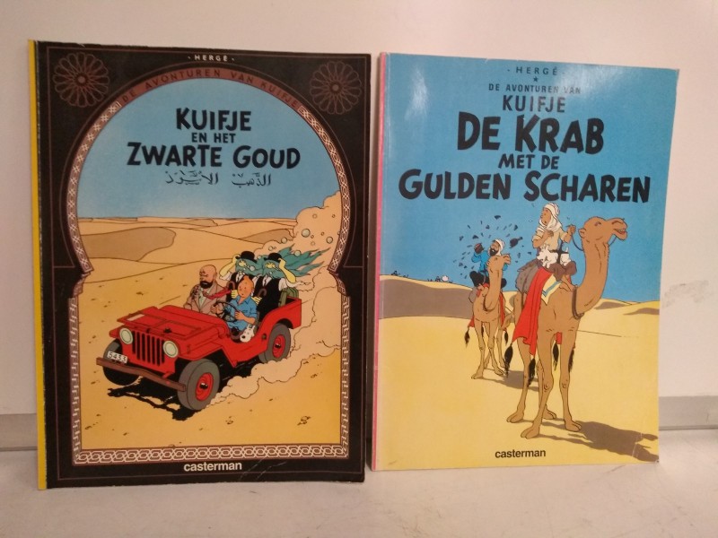 8 Strips Kuifje