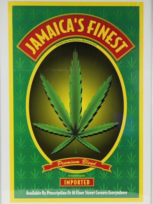 Toffe poster Jamaica's finest - 2001