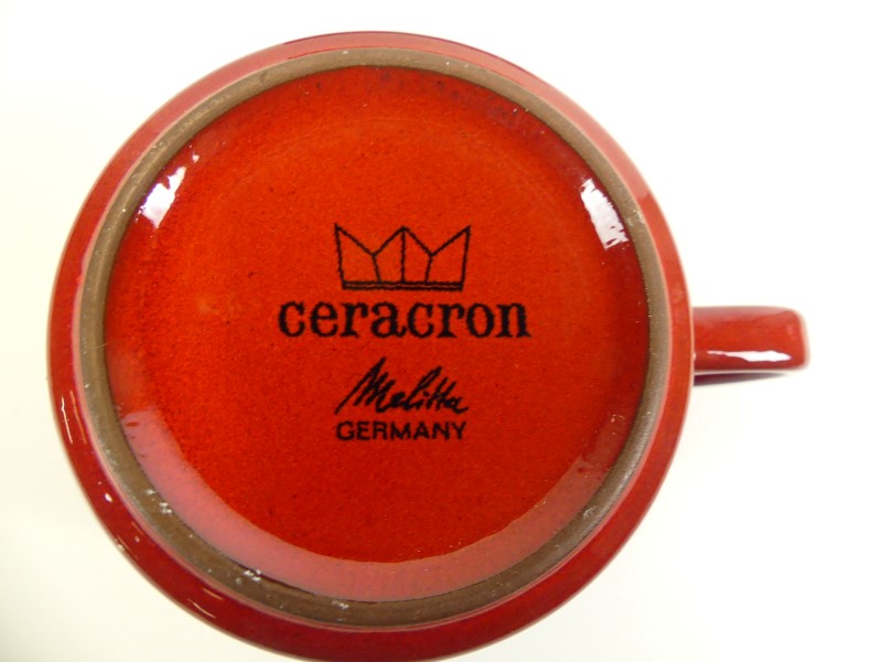 Vintage Koffie/thee servies - Melitta Ceracron W.Germany