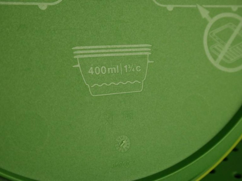 Tupperware micro stoomkoker/micro gourmet groen