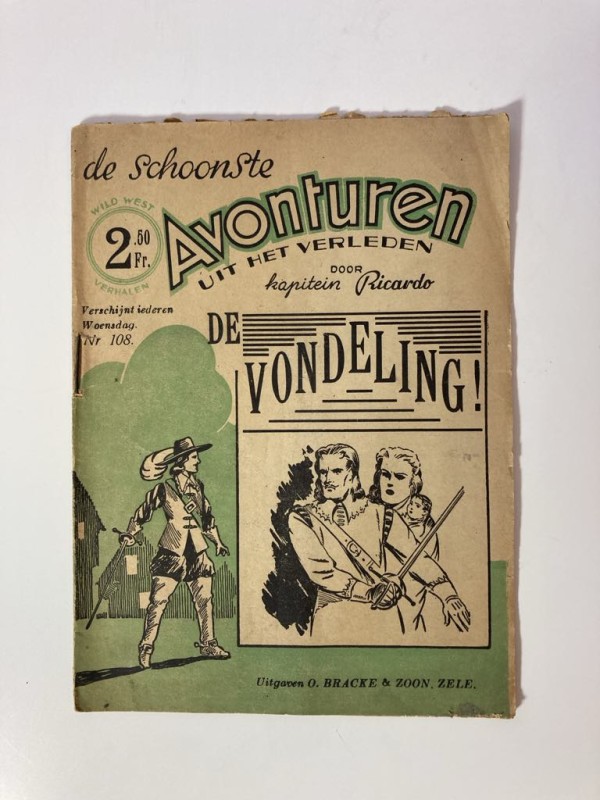 lot van 5 boekjes: De schoonste avonturen van Mister X - 1945