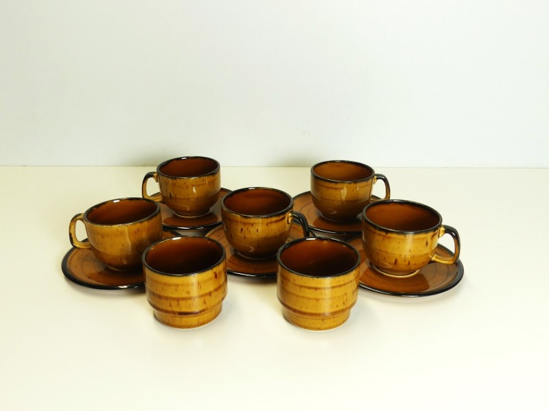 Vintage koffieservies - Boch La Louviere Palma