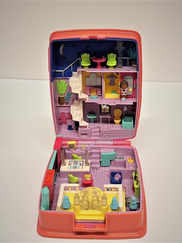 2 Polly Pocket doosjes, jaren '90