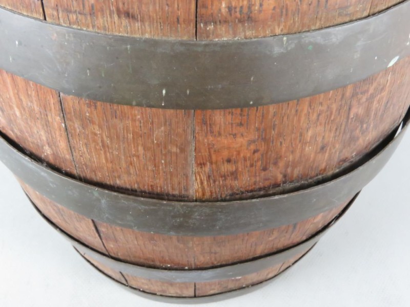 Klein vintage houten vat