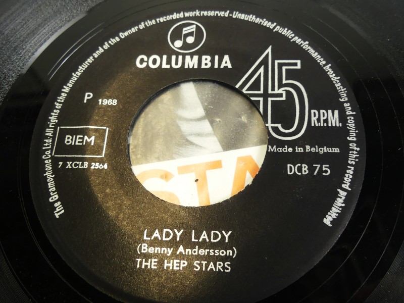 The Hep Stars single – Lady Lady (ABBA)