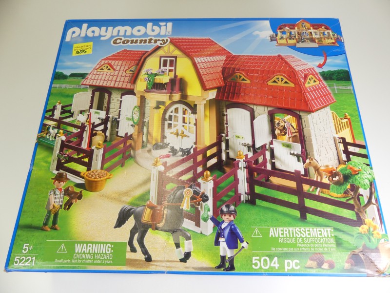 Vintage Playmobil 4851 boerderij + 5221 ranch