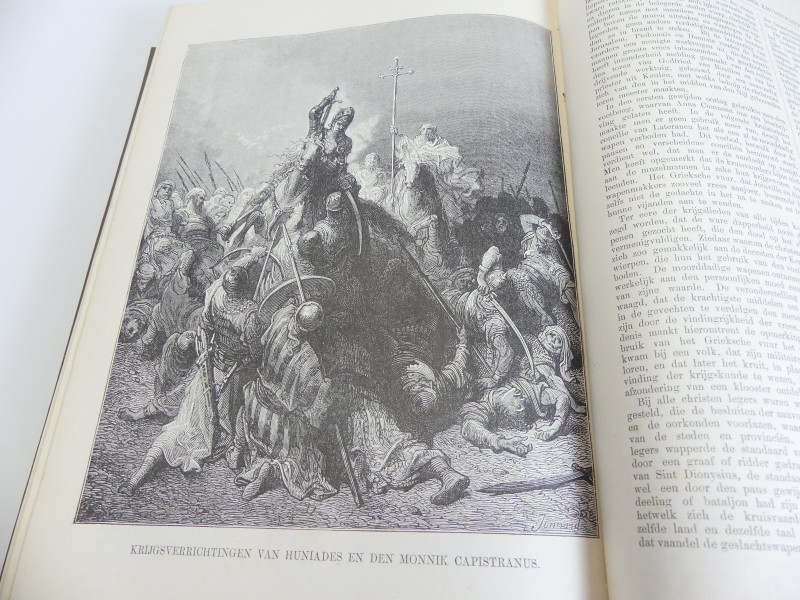 Antiquariaat – Michaud/Doré - Geschiedenis der Kruistochten – einde 19e eeuw