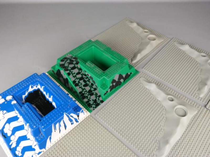 Lego bouwplaten reliëf