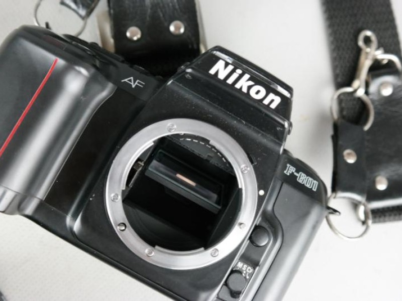Nikon F601 (Met foutmelding)