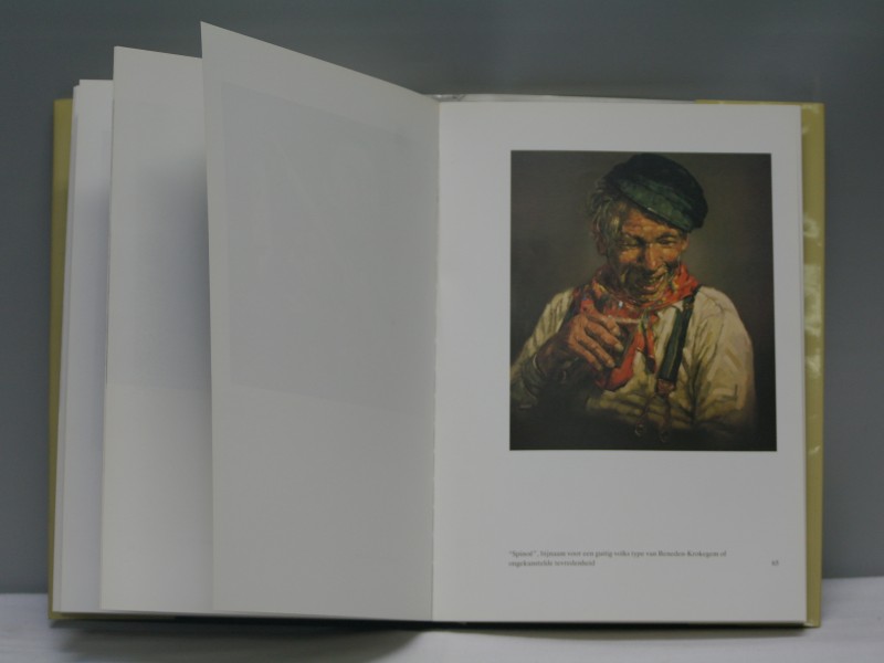 Gesigneerd boek: "Kunstschilder Karel de Bauw- Tachtig" (Art. 747)