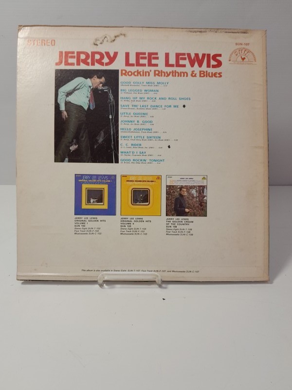 Lot van 11 platen Jerry Lee Lewis