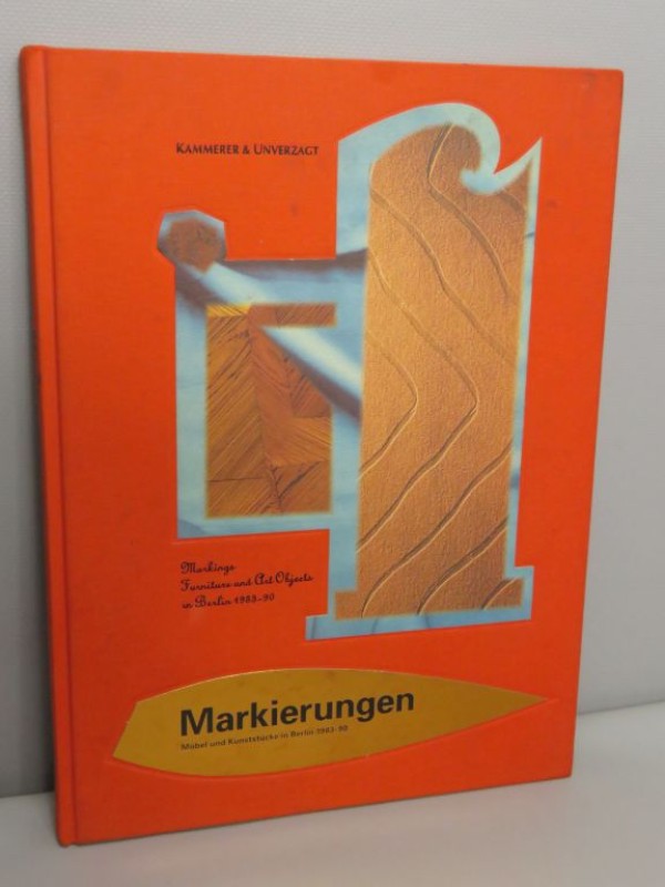 Hardcover vintage boek "Vormgeving in Berlijn 1983 - 1990" - Duits, Engels - p.154