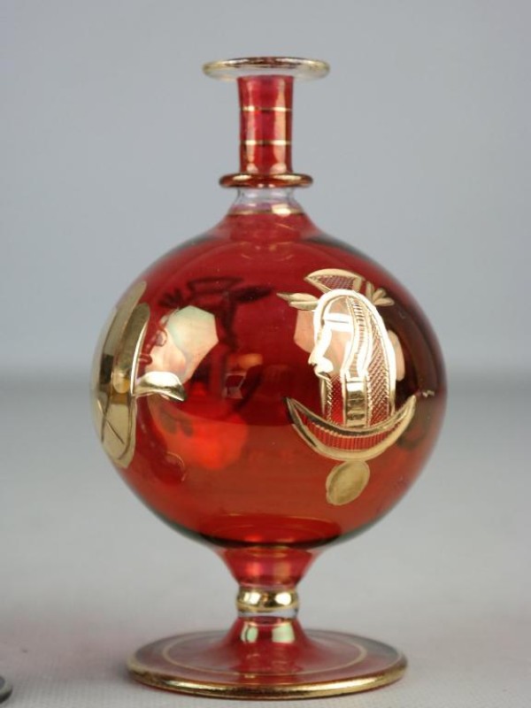2 Egyptische klassieke parfum flesjes