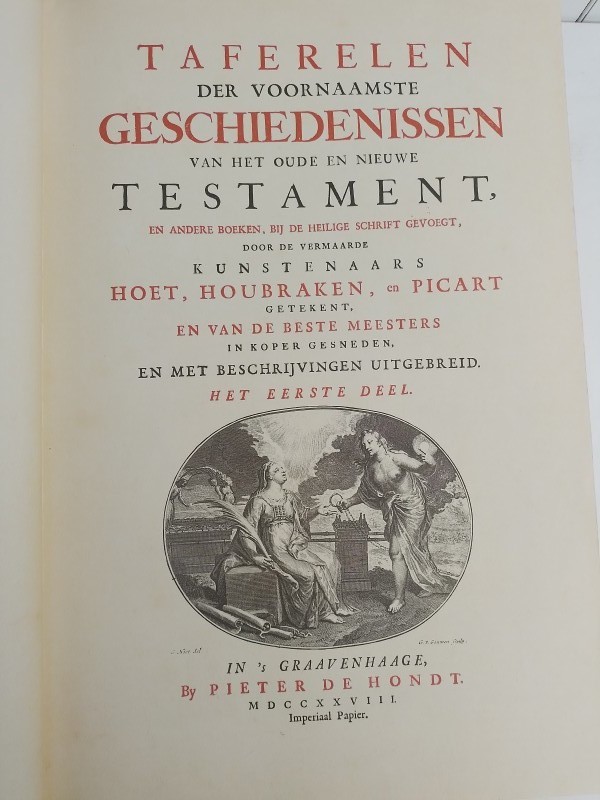 Prachtig groot boek: Taferelen der voornaamste geschiedenissen van het oude en nieuwe testament -1978- [Nieuwe Foto's!]
