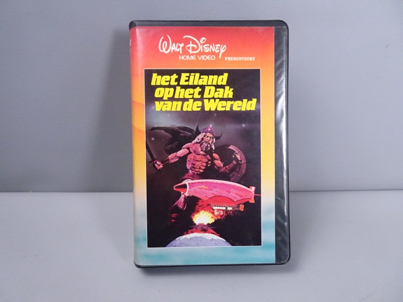 Disney Originele VHS "Het eiland op het dak van de wereld"