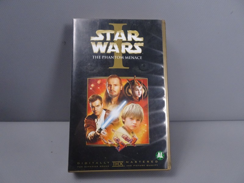 VHS Star Wars Th Phantom Menace