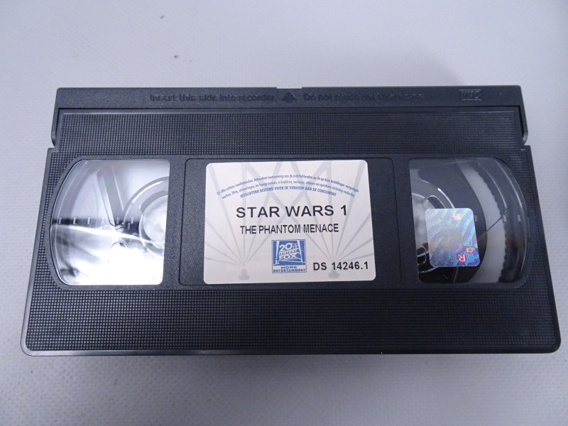 VHS Star Wars Th Phantom Menace