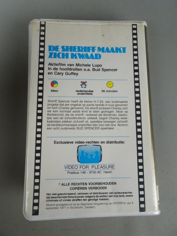 5 originele VHS - Bud Spencer