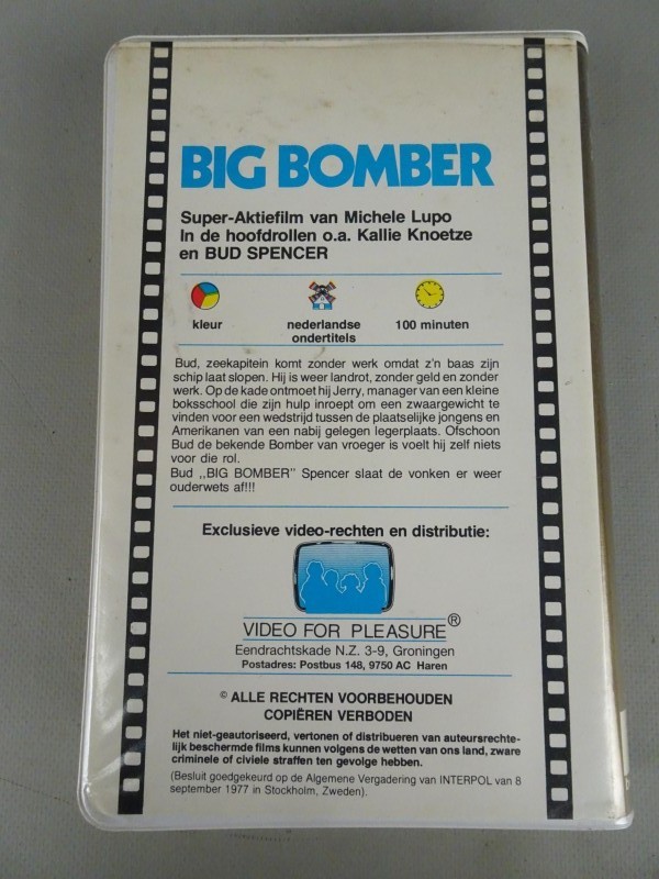 5 originele VHS - Bud Spencer