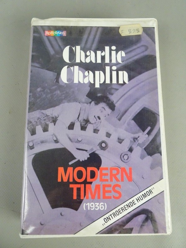 Originele VHS - Charlie Chaplin - Modern Times 1936