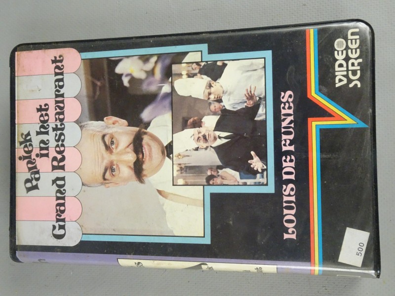 7 (originele ronde) VHS  - Louis De Funes
