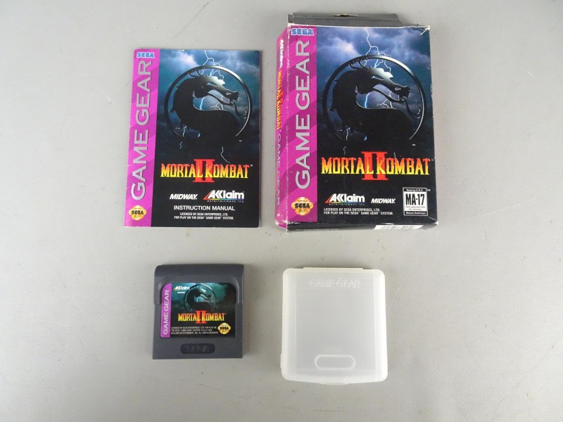 Game gear sega mortal kombat 2