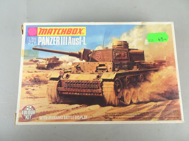 Matchbox Panzer III ausf-L