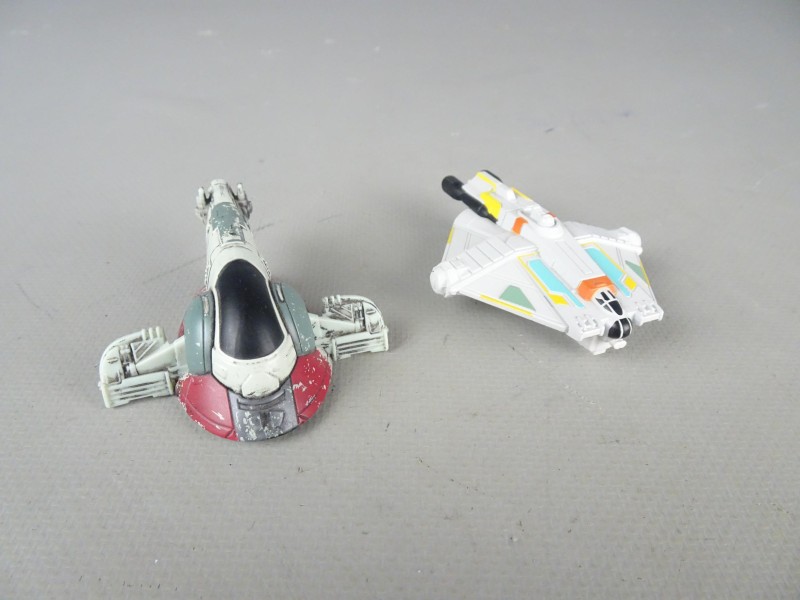 6 Star Wars hotwheel schepen