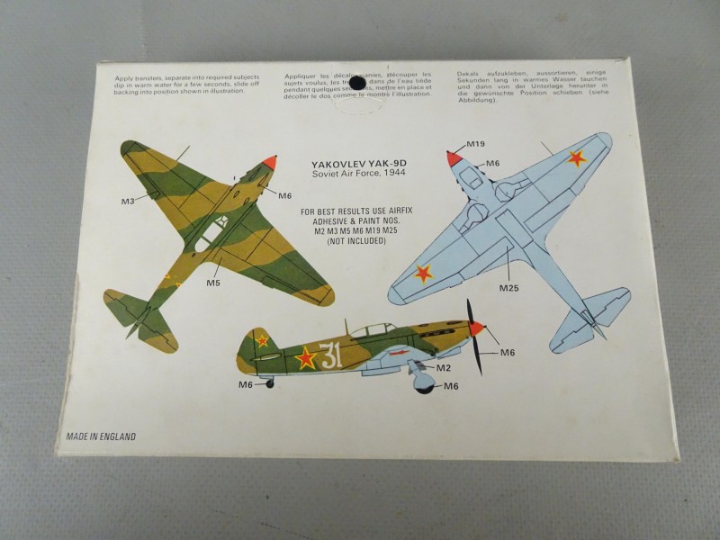 2 Airfix modelbouw vliegtuigen